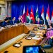 Presiden Republik Indonesia, Prabowo Subianto, menghadiri Multilateral Meeting on the Middle East atas undangan Presiden Amerika Serikat, Donald Trump di Ruang Konsultasi Dewan Keamanan Perserikatan Bangsa-Bangsa (PBB), New York, pada Selasa, 23 September 2025. (Foto: BPMI Setpres)