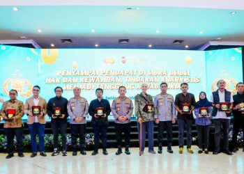Dialog Publik Polri Bersama Koalisi Masyarakat Sipil: Penyampaian Pendapat di Muka Umum: Hak dan Kewajiban, Tindakan Anarkistis Menjadi Tanggung Jawab Hukum di Gedung PTIK, Jakarta Selatan, Senin (29/9/2025)