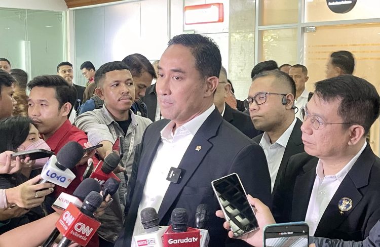 Kepala BNN RI, Suyudi Ario Seto usai rapat dengar pendapat di Kompleks Parlemen, Senayan, Jakarta, Kamis (4/9/2025)