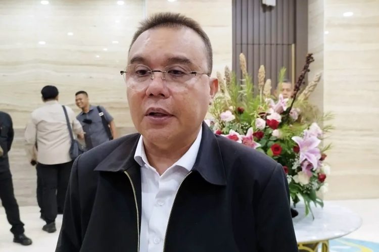 Wakil Ketua DPR RI Sufmi Dasco Ahmad saat doorstop di Komplek Parlemen