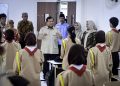 Presiden Prabowo Subianto meninjau Sekolah Rakyat Menengah Atas (SRMA) Margaguna di Jakarta Selatan, pada Kamis, 11 September 2025. (Foto: BPMI Setpres)