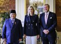 Presiden Republik Indonesia, Prabowo Subianto diterima secara resmi oleh Raja Belanda Willem-Alexander dan Ratu Máxima di Istana Huis ten Bosch, Den Haag, Belanda, pada Jumat, 26 September 2025. (Foto: BPMI Setpres)