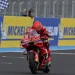 Pebalap Ducati Lenovo Marc Marquez merebut pole position perdana MotoGP Hungaria 2025 di Balaton Park setelah mendominasi sesi kualifikasi dan mencatatkan waktu 1 menit 36,518 detik. motogp.com/pri.