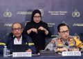 Kabid Humas Polda Metro Jaya Brigjen Ade Ary Syam Indradi didampingi Kasubdit AKBP Resa Fiardi Marasabessy di Mapoda Metro Jaya