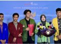 Para perwakilan mahasiswa dari berbagai organisasi memberikan keterangannya kepada awak media di Istana Kepresidenan Jakarta, pada Kamis, 4 September 2025