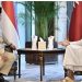 Presiden Republik Indonesia, Prabowo Subianto melakukan pertemuan resmi dengan Emir Qatar, Yang Mulia Syekh Tamim bin Hamad Al-Thani pada Jumat, 12 September 2025. Foto: BPMI Setpres/Cahyo