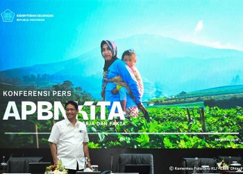 Menkeu Purbaya Yudhi Sadewa dalam konferensi pers APBN KiTA di Jakarta, Senin (22/9)