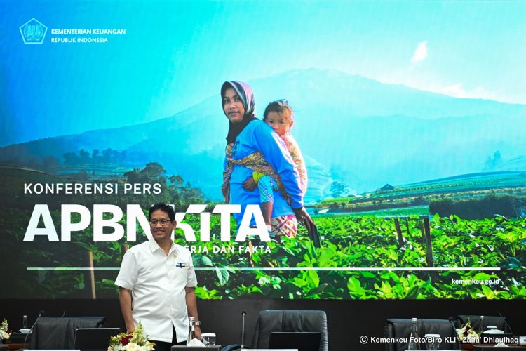 Menkeu Purbaya Yudhi Sadewa dalam konferensi pers APBN KiTA di Jakarta, Senin (22/9)