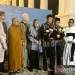 Anggota Gerakan Nurani Bangsa yang juga eks menteri agama RI, Lukman Hakim Saifuddin menyampaikan hasil pertemuan Gerakan Nurani Bangsa (GNB) dengan Presiden Prabowo Subianto di Istana Kepresidenan RI, Jakarta, Kamis (11/9/2025). ANTARA/Mentari Dwi Gayati/aa.