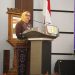 Menteri Pemberdayaan Perempuan dan Perlindungan Anak (PPPA) Arifah Fauzi saat memberikan sambutan di Sidang Senat Terbuka Dies Natalis ke-24 Fakultas Kedokteran Universitas Jenderal Soedirman (UNSOED), Purwokerto, Kamis (25/9/2025) (Foto: Humas Kementerian PPPA)