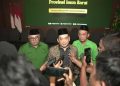 Mantan Menteri Perdagangan Agus Suparmanto (tengah) terpilih sebagai ketua umum PPP periode 2025-20230 hasil Muktamar ke-X PPP, di Ancol, Jakarta, Minggu (28/9/2025) (Foto: PPP Jawa Barat)