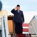 Presiden Republik Indonesia, Prabowo Subianto, tiba di Bandar Udara Internasional John F. Kennedy, New York, Amerika Serikat, pada Sabtu, 20 September 2025