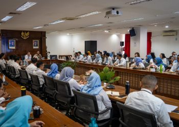 Sekretariat Dukungan Kabinet (Setdukab) melalui Biro Dukungan Aparatur dan Kelembagaan menggelar orientasi bagi 62 orang pegawai pemerintah dengan perjanjian kerja (PPPK), Jumat (03/04/2025), di Ruang Serbaguna Lantai 4 Gedung Sekretariat Kabinet. (Foto: HIM)