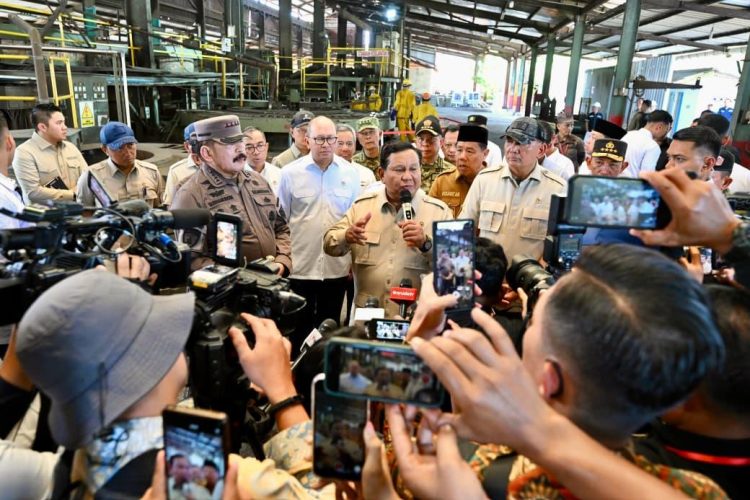 Presiden Prabowo Saksikan Penyerahan Aset Rampasan Negara ke PT Timah Senilai Rp7 Triliun/setneg