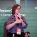 Wakil Menteri Ekonomi Kreatif, Irene Umar, menjadi salah satu narasumber dalam gelar wicara Strategies for the Protection and Settlement of Trademark and Patent Disputes in the Global Era: National and International Perspectives pada Indonesia Retail Summit & Expo 2025, Jakarta, Rabu (27/8/2025)(Foto: Biro Komunikasi Kemenekraf/Bekraf)
