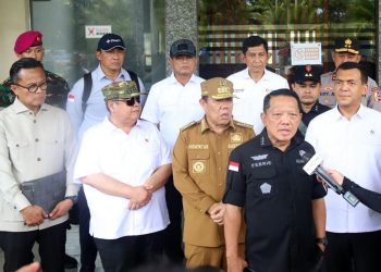 Tim Pengarah dan Tim Pelaksana Satgas PKH melakukan kunjungan kerja lapangan ke wilayah Provinsi Kepulauan Bangka Belitung, Selasa (30/09/2025)