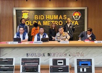 Konpers di Mapolda Metro Jaya Terkait Pengungkapan Hacker Bjorka