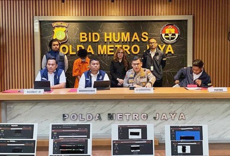 Konpers di Mapolda Metro Jaya Terkait Pengungkapan Hacker Bjorka