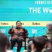 Presiden Prabowo dialog bersama Chairman and Editor-in-Chief Forbes Media, Steve Forbes, pada ajang Forbes Global CEO Conference 2025 yang berlangsung di Hotel The St. Regis, Jakarta