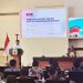 Wakil Ketua KPK, Johanis Tanak, saat menghadiri Rapat Koordinasi Pencegahan Korupsi bersama DPRD Provinsi Sulawesi Selatan dan Pemerintah Provinsi Sulsel di Kantor Gubernur Sulsel