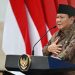 Presiden Prabowo Subianto memimpin Sidang Kabinet Paripurna memperingati satu tahun pemerintahan Kabinet Merah Putih di Istana Negara, Jakarta