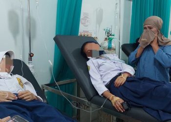 Siswa dirawat di UGD Puskesmas Kadungora diduga keracunan MBG/Kabariku