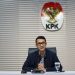 Juru Bicara KPK, Budi Prasetyo di Ruang Konpers Gedung Merah Putih KPK