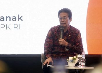 Wakil Ketua KPK, Johanis Tanak, hadir sebagai narasumber dalam kegiatan Leadership Forum Dapen BRI Group dan YKP BRI Group bertema 'Leadership with Integrity for Excellent Leader' di Menara BRIpens, Jakarta, Selasa (7/10)