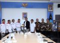 Kepala BNN RI Komjen Pol. Suyudi Ario Seto menerima audiensi APDESI Merah Putih di Gedung BNN, Cawang, Jakarta Timur, Selasa (21/10/2025)