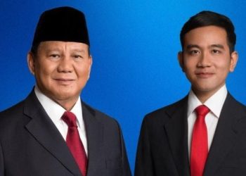 Presiden Prabowo Subianto dengan Wakil Presiden Gibran Rakabuming Raka. (Foto: dok Medzone)