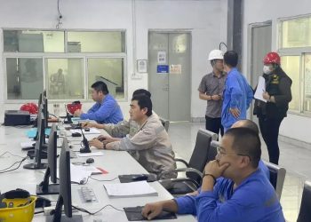 Suasana pemeriksaan kepatuhan terhadap norma penggunaan tenaga kerja asing (TKA) di PT WNI, Bahomotefe, Morowali, Sulawesi Tengah, pada 4–5 September 2025 (Foto: Kemnaker RI)