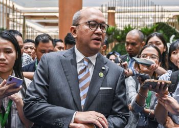 Menteri Investasi dan Hilirisasi/Kepala Badan Koordinasi Penanaman Modal (Meninves/Kepala BKPM), Rosan Roeslani, saat ditemui di sela kegiatan Indonesia International Sustainability Forum (ISF) 2025, di Jakarta International Convention Center (JICC), Jakarta, Jumat (10/10/2025). (Foto: Dok Humas BKPM).