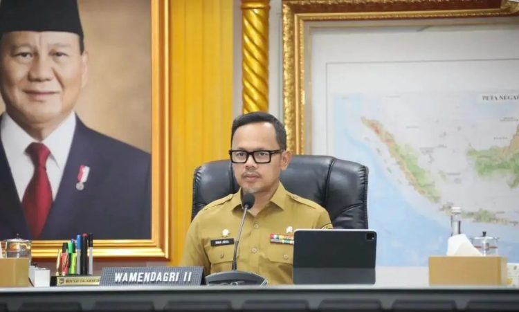 Wamendagri Bima Arya Sugiarto di Kantor Pusat Kemendagri, Jakarta (Foto: Puspen Kemendagri)