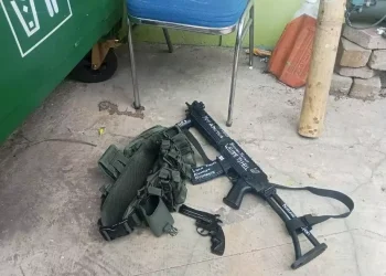 Senjata yang ditemukan dalam tragedi ledakan di Masjid SMAN 72 Kelapa Gading/IST