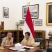 Presiden Prabowo bertemu Wakil Ketua DPR RI Sufmi Dasco di Istana Merdeka