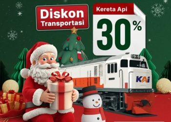 KAI hadirkan diskon 30% untuk tiket kereta ekonomi komersial selama periode Nataru 2025/2026