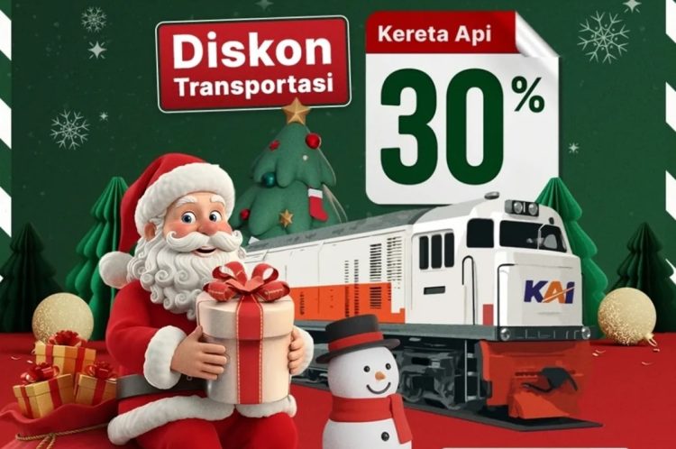 KAI hadirkan diskon 30% untuk tiket kereta ekonomi komersial selama periode Nataru 2025/2026
