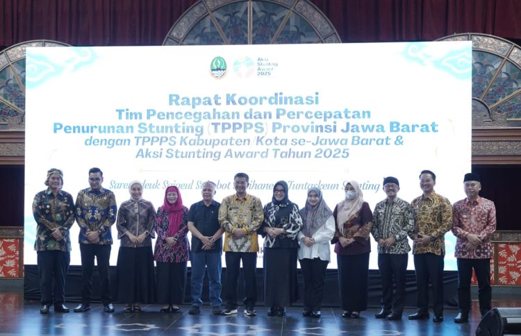 Kabupaten Garut meraih penghargaan Terbaik V dalam pelaksanaan Aksi Konvergensi Percepatan Penurunan Stunting 2024/IST