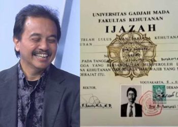 Roy Suryo menanggapi penetapan tersangka kasus dugaan fitnah ijazah palsu Jokowi dengan santai dan senyum (Foto:Ist)