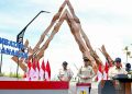 Presiden Prabowo Subianto meresmikan Jembatan Kabanaran di Kabupaten Bantul, Provinsi Daerah Istimewa Yogyakarta, pada Rabu, 19 November 2025. (dok BPMI Setpres)
