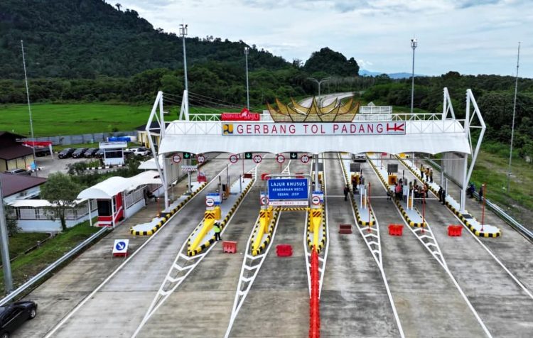 Jalan Tol Padang-Sicincin bagian dari Jalan Tol Ruas Pekanbaru-Padang dalam jaringan Jalan Tol Trans Sumatera (JTTS)