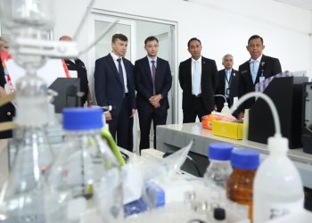 Kepala BNN RI, Komjen Pol Suyudi Ario Seto menerima kunjungan Delegasi Pemerintah Federasi Rusia di kompleks fasilitas BNN Lido, Jawa Barat