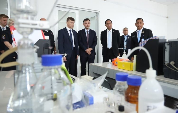 Kepala BNN RI, Komjen Pol Suyudi Ario Seto menerima kunjungan Delegasi Pemerintah Federasi Rusia di kompleks fasilitas BNN Lido, Jawa Barat