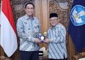 audiensi Kepala BNN RI dengan Menteri Pendidikan Dasar dan Menengah yang berlangsung di Ruang Rapat Menteri Pendidikan Nasional, Kantor Kemendikdasmen, Jakarta Pusat