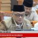 Menteri Haji dan Umrah, Mochamad Irfan Yusuf (kiri) bersama Wakil Menteri Haji dan Umrah, Dahnil Anzar Simanjuntak, saat rapat kerja dengan Komisi VIII DPR RI di Kompleks Parlemen, Jakarta, Rabu (5/11/2025) (Foto: YouTube TV Parlemen)