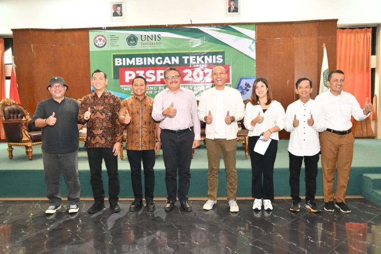 Para pembicara dalam kegiatan Bimbingan Teknis P3SPS di Universitas Islam Syekh Yusuf, di Tangerang, Banten, Rabu (5/11/2025) (Foto: Universitas Islam Syekh Yusuf)