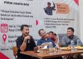 Diskusi Publik “Darurat Kedaulatan dan Darurat Bencana Lingkungan di Indonesia” yang digelar Poros Jakarta Raya di Kedai Tempo, Jakarta. (5/12/2025).