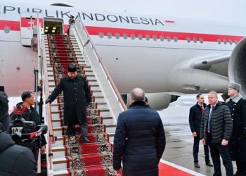 Presiden Prabowo Subianto tiba di Moskow, Rusia pada Rabu, 10 Desember 2025, setelah menempuh perjalanan dari Islamabad, Pakistan