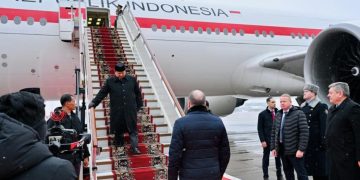 Presiden Prabowo Subianto tiba di Moskow, Rusia pada Rabu, 10 Desember 2025, setelah menempuh perjalanan dari Islamabad, Pakistan