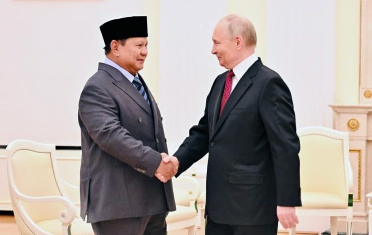 Presiden Prabowo Subianto bertemu dengan Presiden Vladimir Putin di Istana Kremlin, Moskow, Rusia pada Rabu, 10 Desember 2025